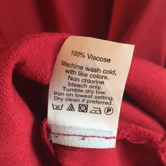 Madewell NWOT red flowy tank top M - Picture 4 of 4
